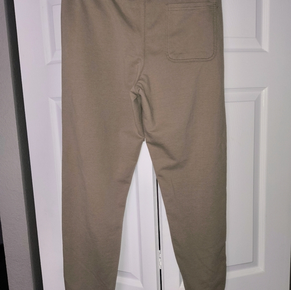 brand new Cotton blend French terry joggers without tags exposed long drawstring - Picture 13 of 15